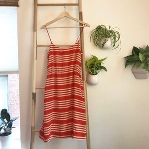 Striped J. Crew dress